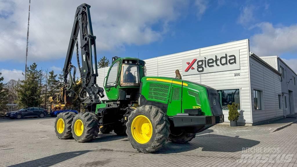 John Deere 1270 E Abbattitrici, Disboscatrici