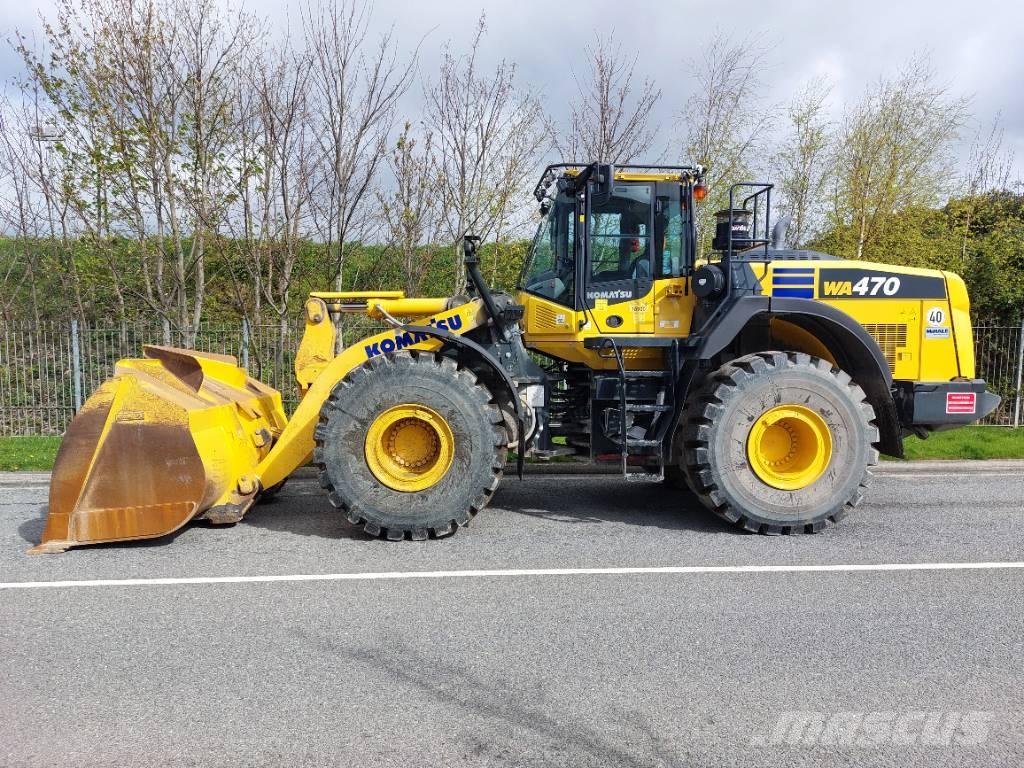 Komatsu WA470-8 Pale gommate
