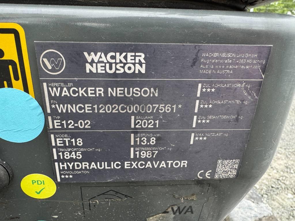 Wacker Neuson ET18 Escavatori cingolati