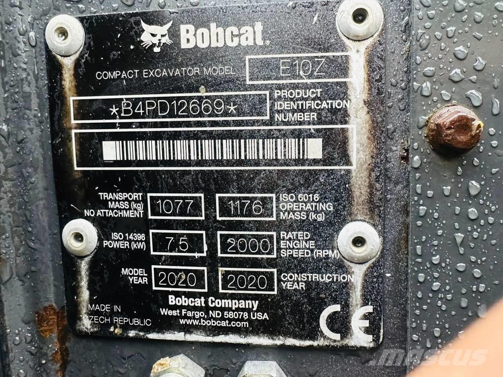 Bobcat E 10z Miniescavatori