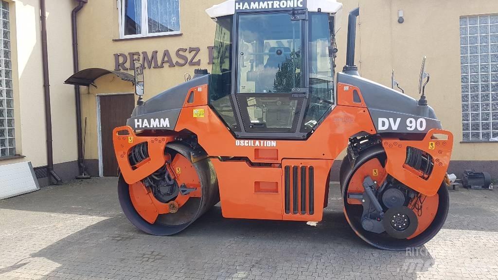 Hamm DV 90 VO Rulli a doppio tamburo