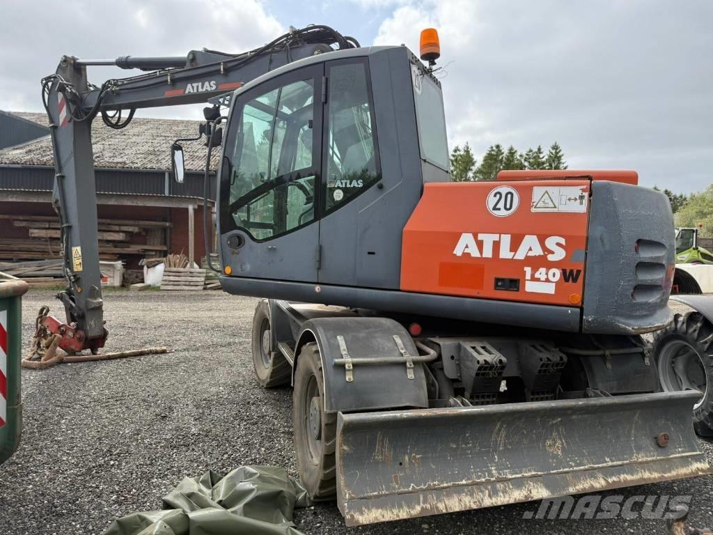 Atlas 140 W Escavatori gommati