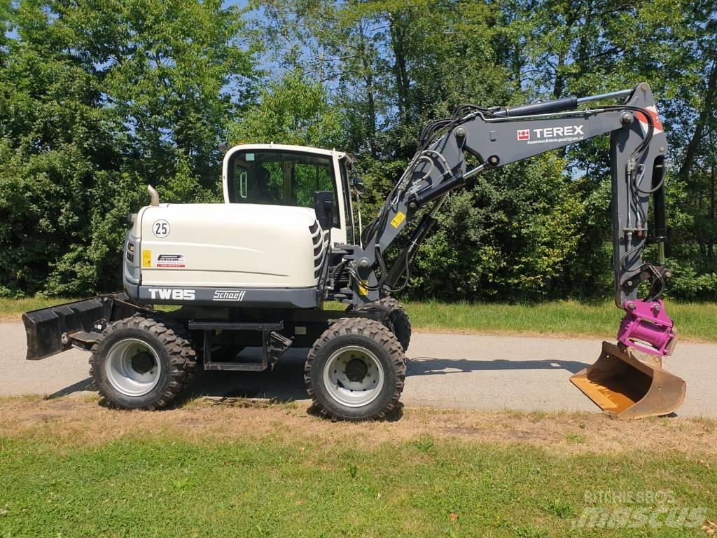 Terex TW 85 Escavatori gommati