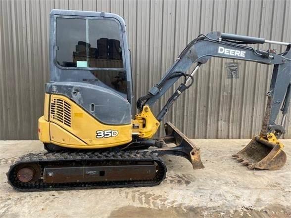 John Deere 35D Miniescavatori