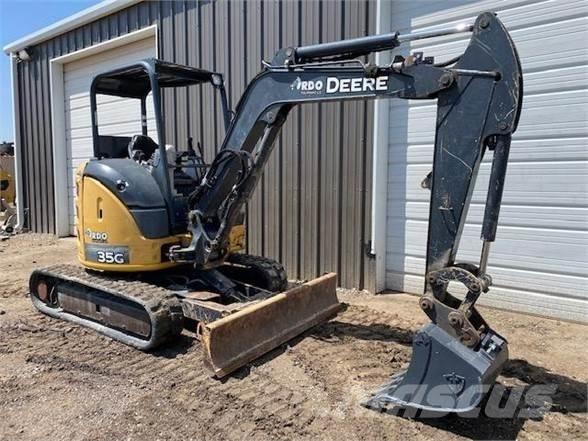 John Deere 35G Miniescavatori