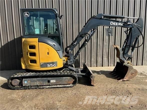 John Deere 35G Miniescavatori