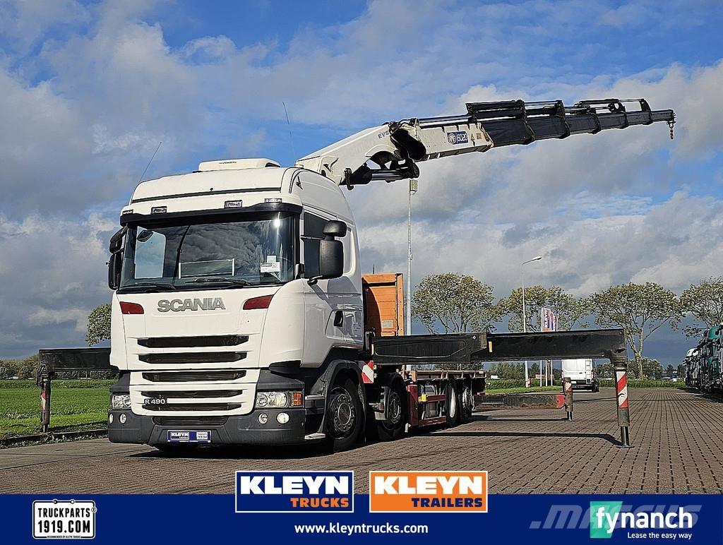 Scania R490 Camion con sponde ribaltabili