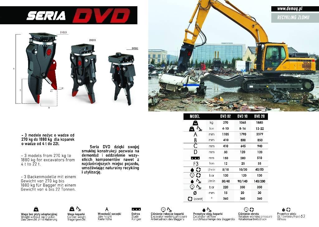  DEMOQ DVD02 Tagliatrici