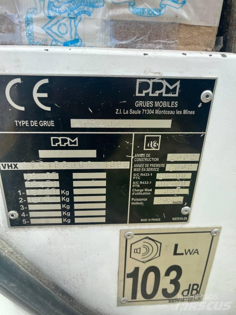 Terex PPM ATT 400/3 Gru per tutti i terreni