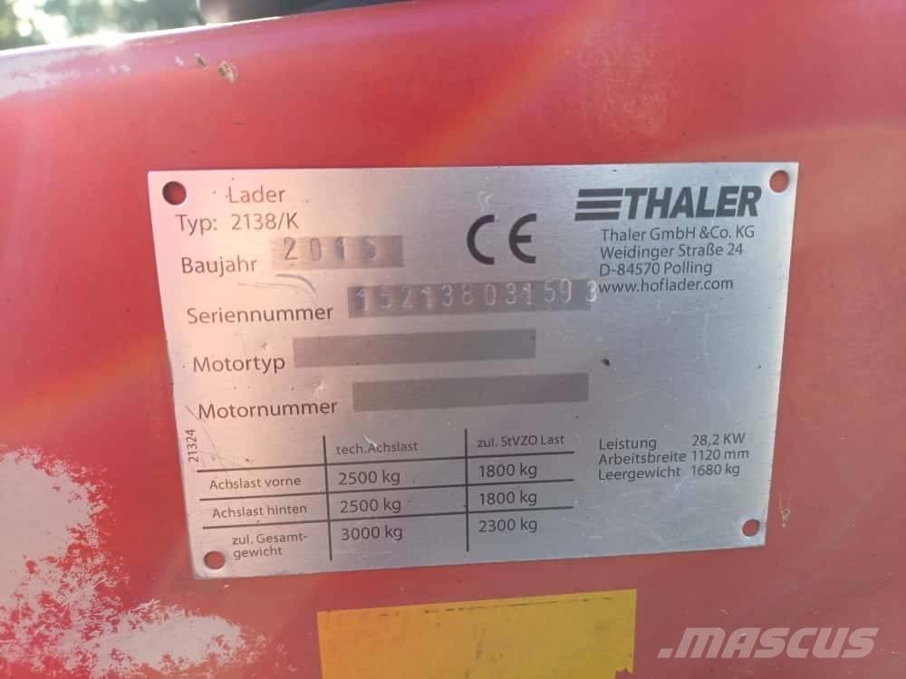 Thaler 2138/K Pale gommate