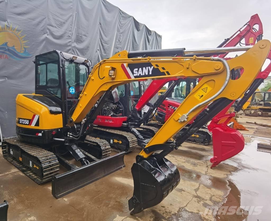 Sany SY 35 U Miniescavatori