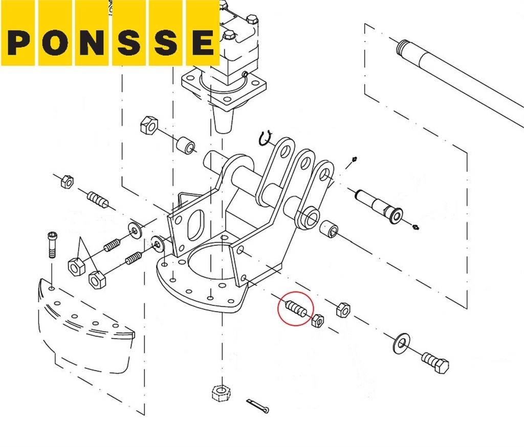 Ponsse 0006853 Gru per esbosco
