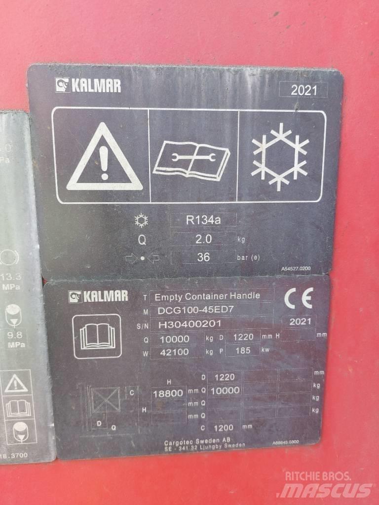 Kalmar DCG100-45ED7 Movimentatori per container