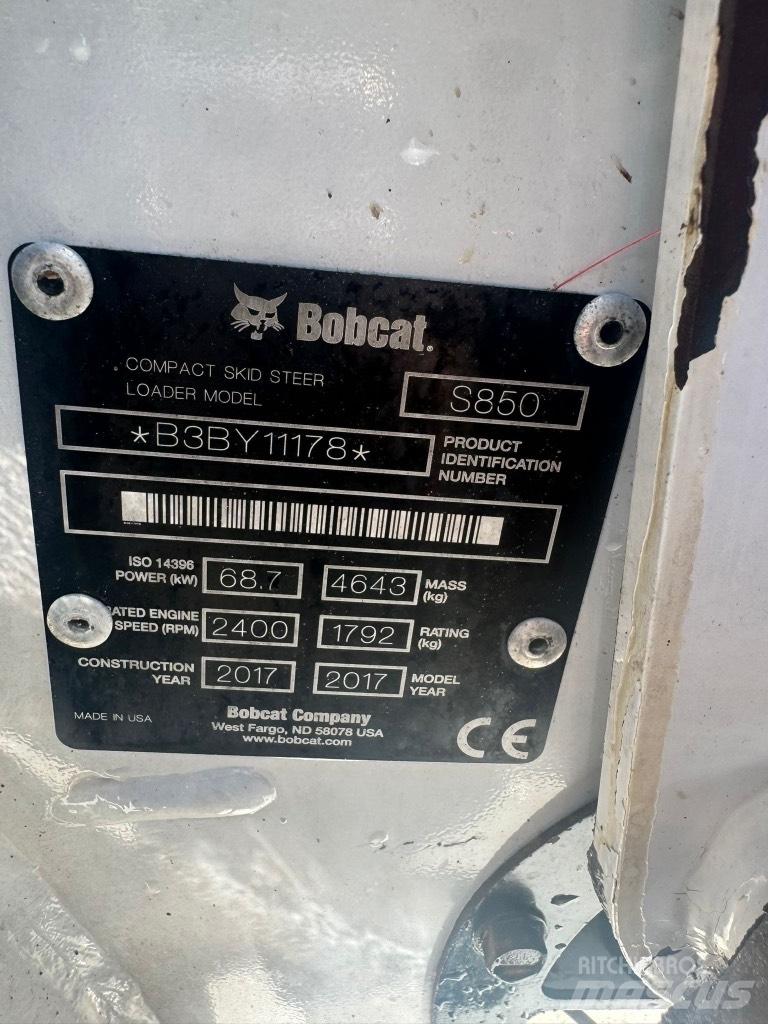 Bobcat S 850 Mini Pale Gommate