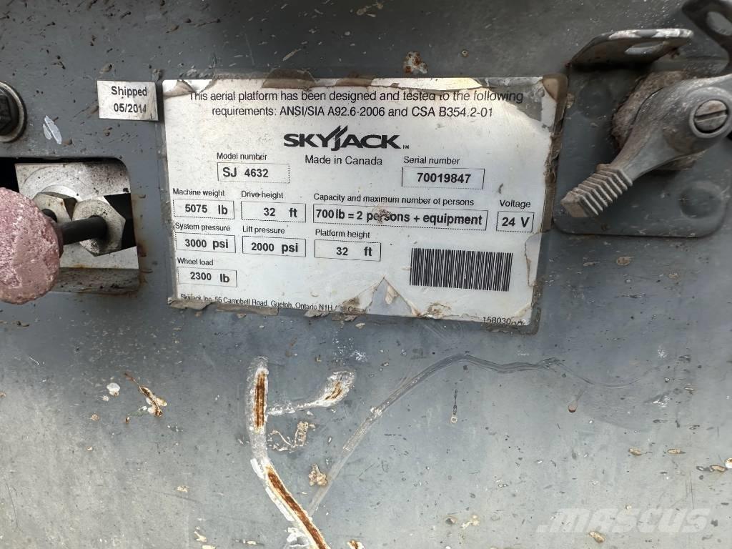 SkyJack SJ 4632 Piattaforme a pantografo