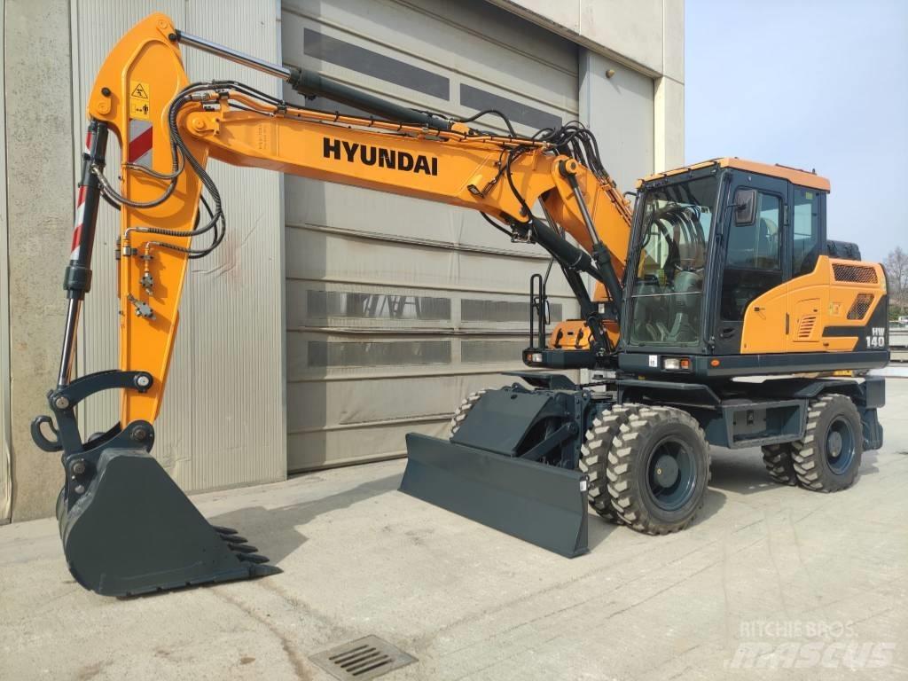 Hyundai HW140 Escavatori gommati