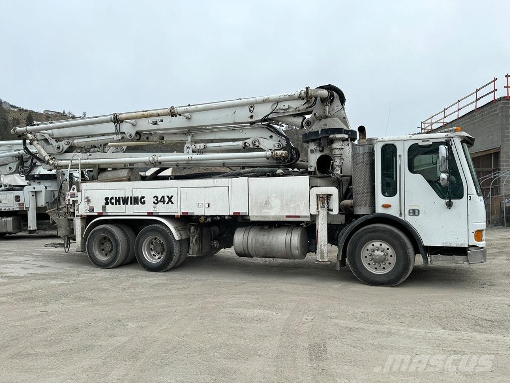 Schwing 34x (#1019) Autopompe per calcestruzzo