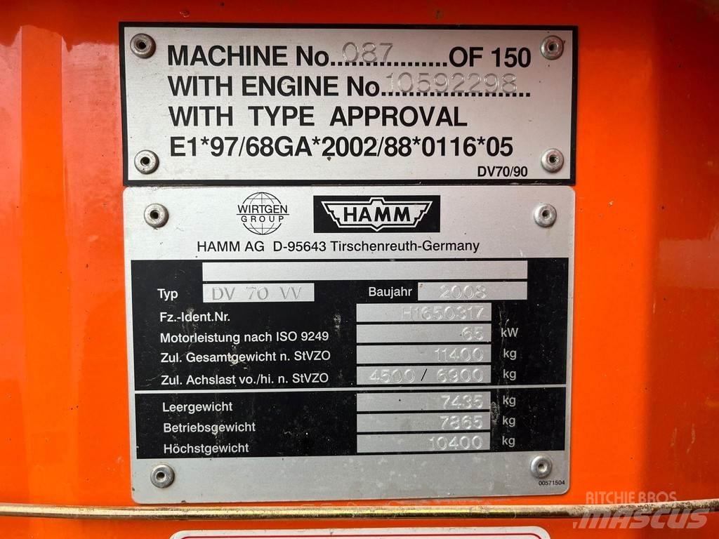 Hamm DV 70 VV Rulli a doppio tamburo