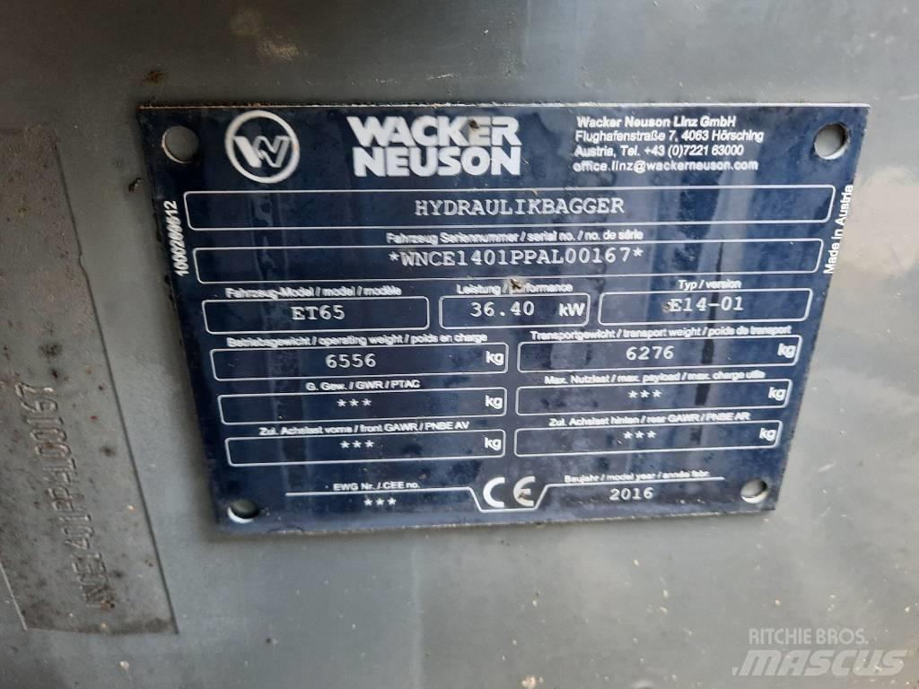Wacker Neuson ET 65 Miniescavatori