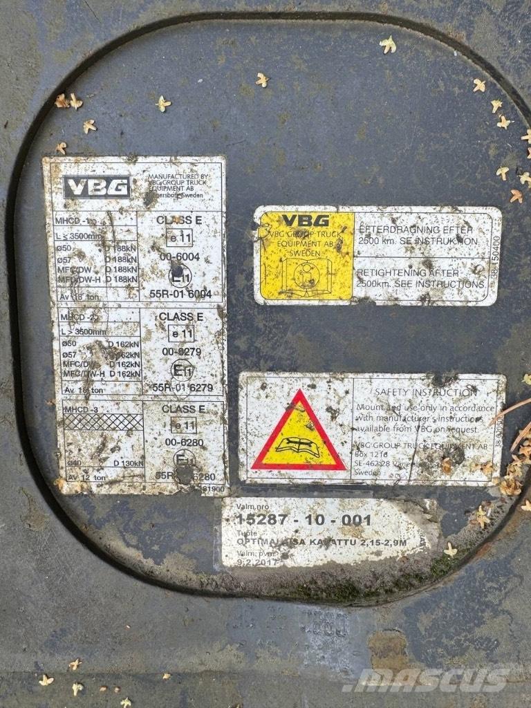 AM vaihtolavakärry Rimorchi con sponde ribaltabili