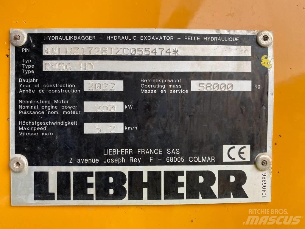 Liebherr R 956 HD Escavatori cingolati