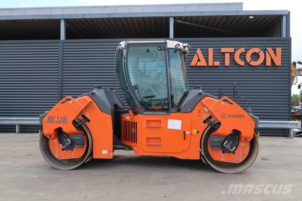 Hamm HD+ 110I VO Rulli a doppio tamburo