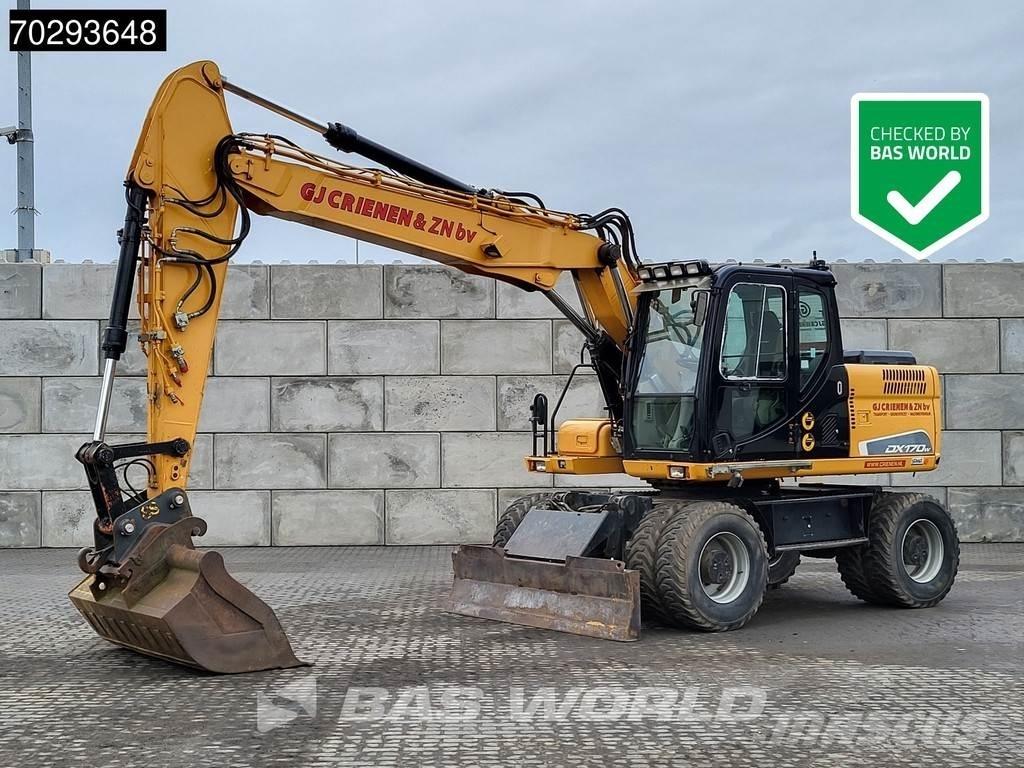 Doosan DX170 W Escavatori gommati