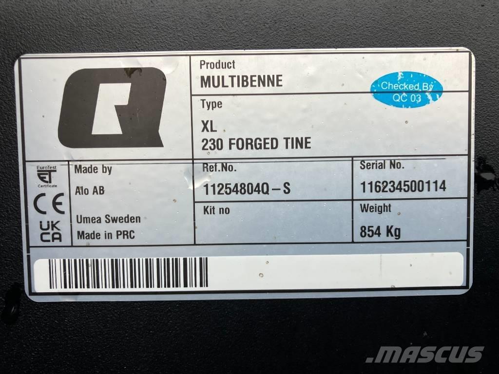 Ålö Multibenne XL Accessori per pale frontali