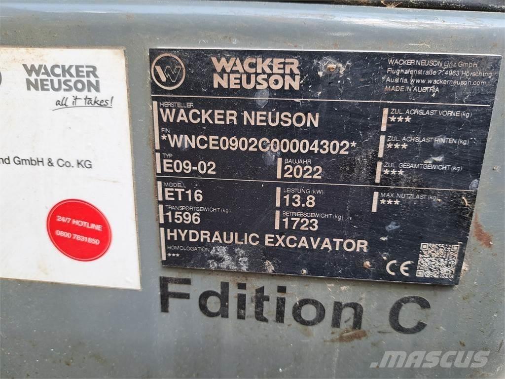 Wacker Neuson ET16 Escavatori cingolati