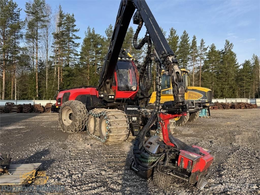 Komatsu 901 Abbattitrici, Disboscatrici