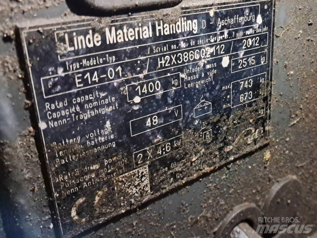 Linde E14-01 Carrelli elevatori elettrici