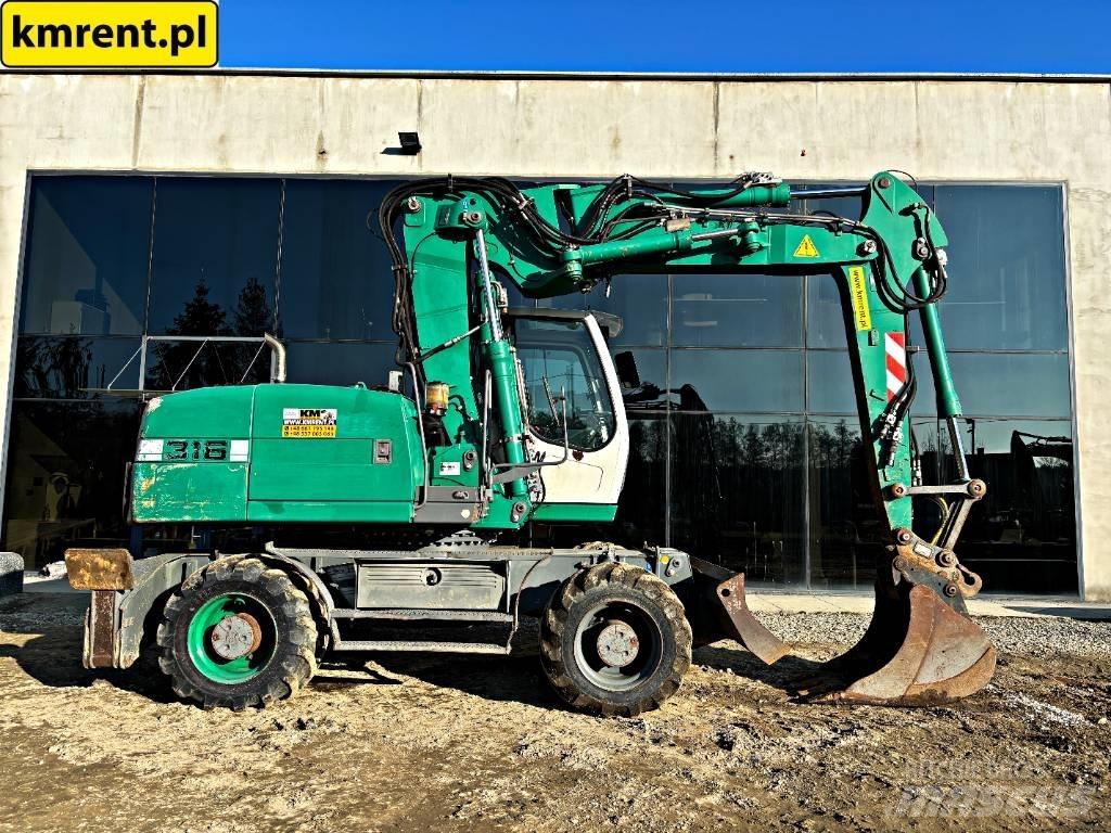 Liebherr A 316 Escavatori gommati