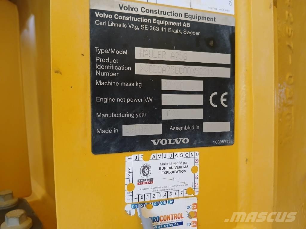 Volvo A 25 G Dumpers articolati