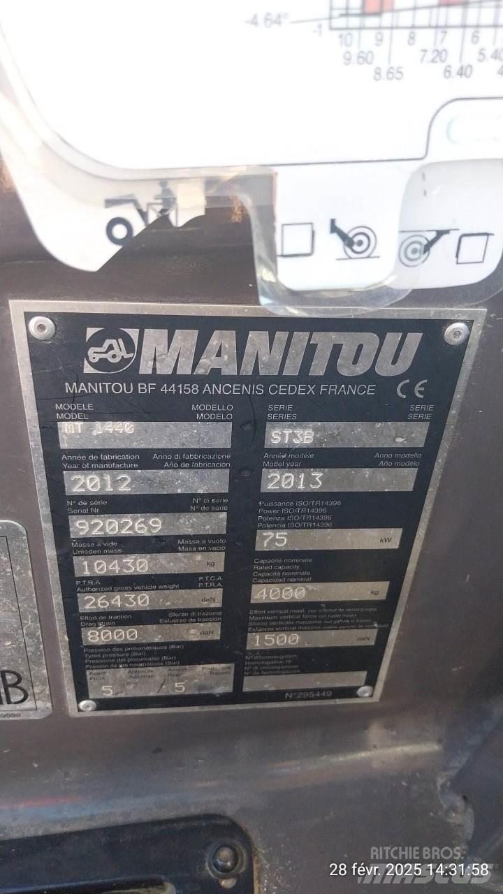 Manitou MT1440 Sollevatori telescopici