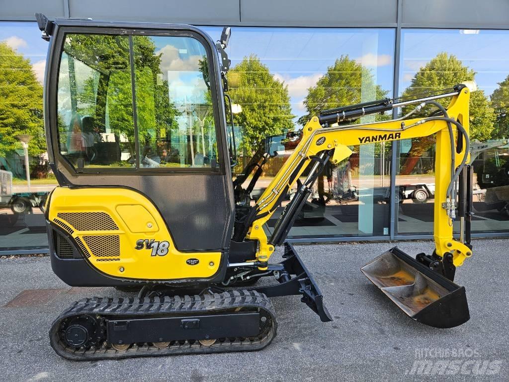 Yanmar SV 18 Miniescavatori