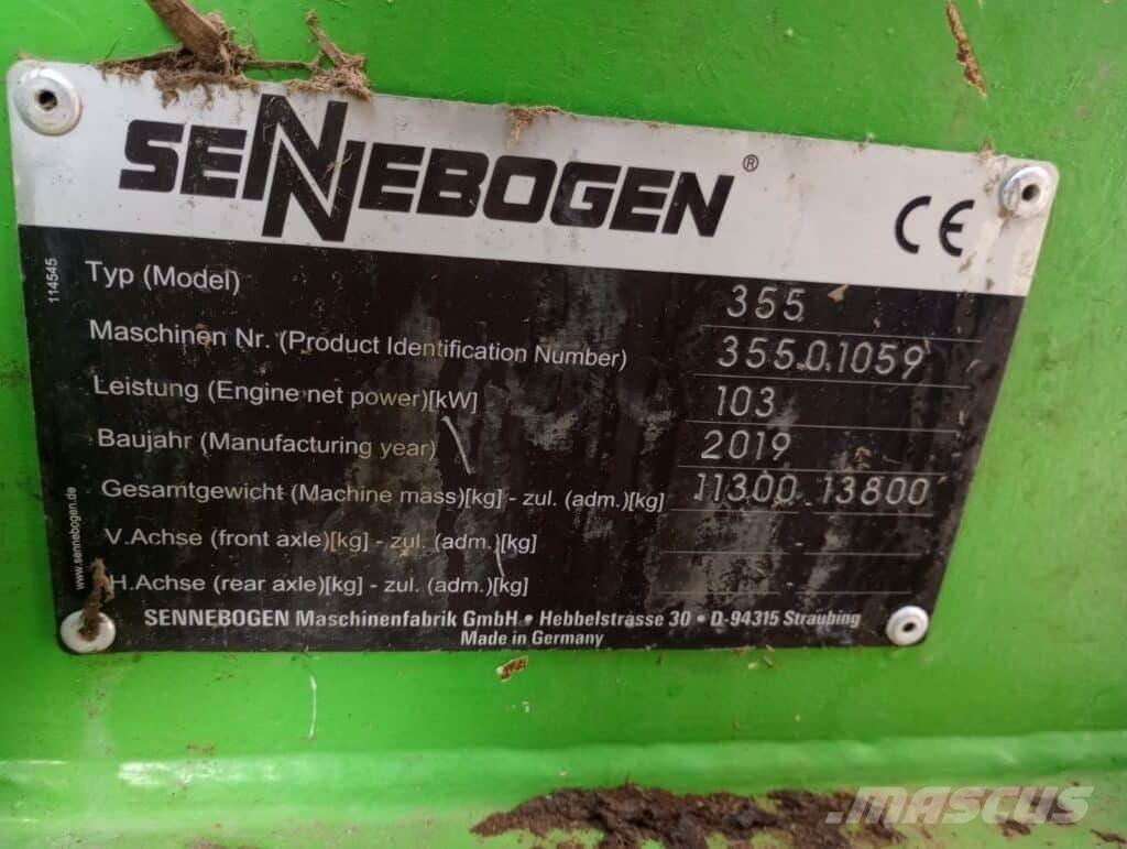 Sennebogen 355E Movimentazione rifiuti