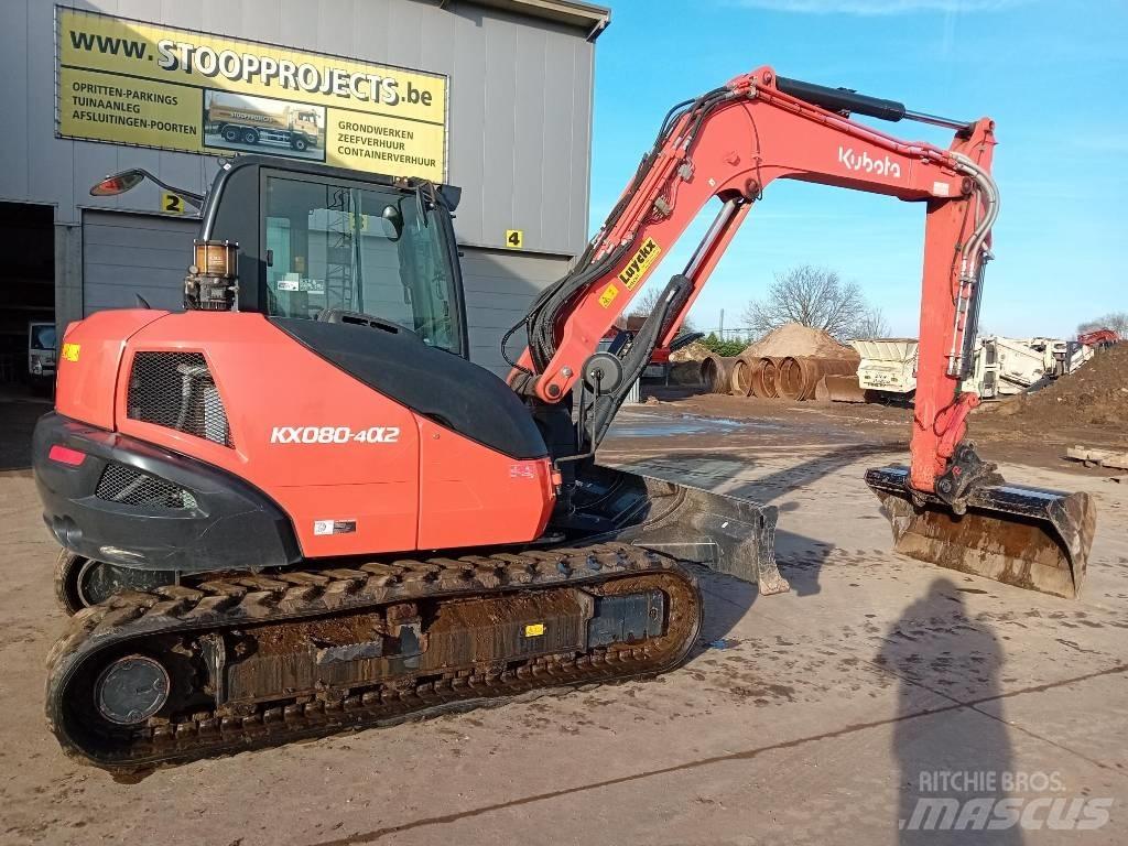 Kubota KX 080 Escavatori medi 7t - 12t