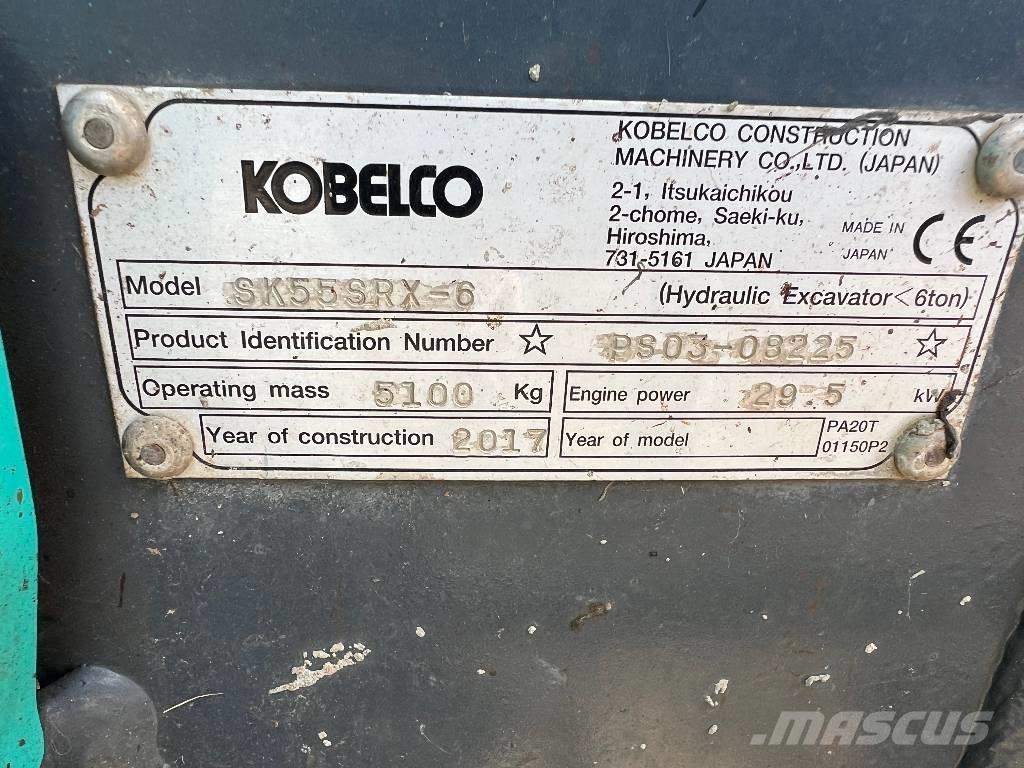 Kobelco SK 55 SRX-6 Miniescavatori