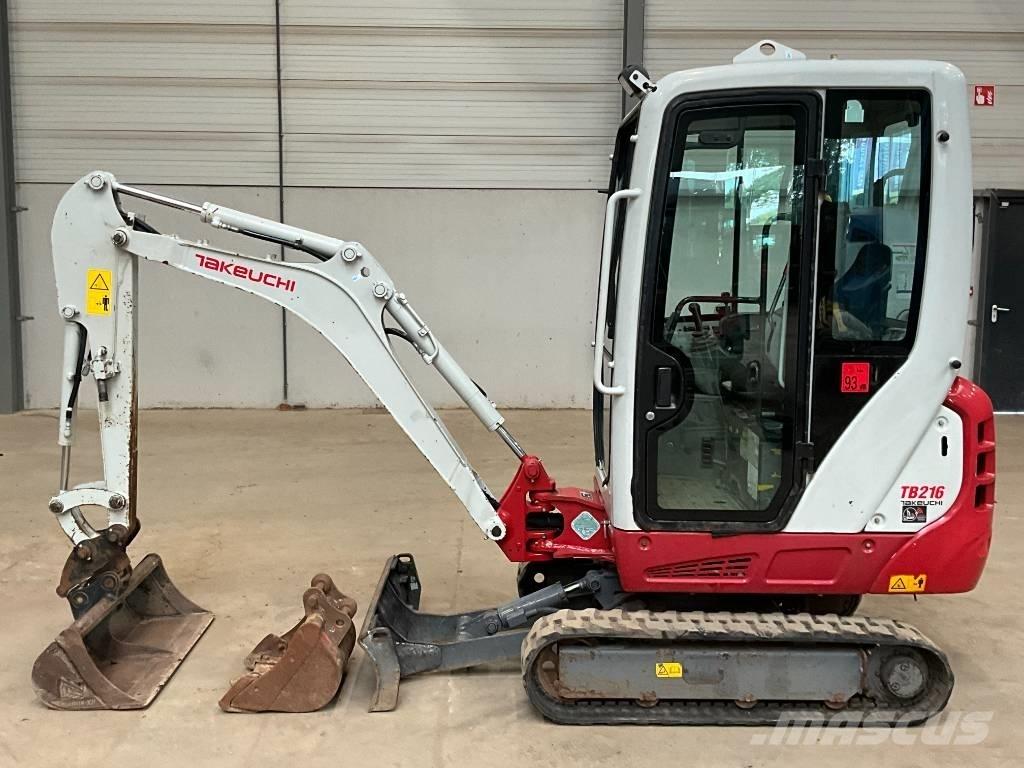 Takeuchi TB 216 Miniescavatori