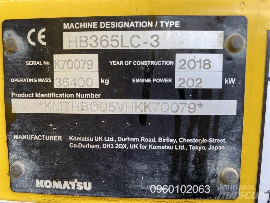 Komatsu HB365LC-3 Escavatori cingolati