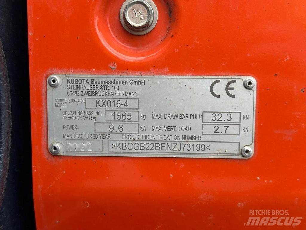 Kubota KX016-4 Miniescavatori