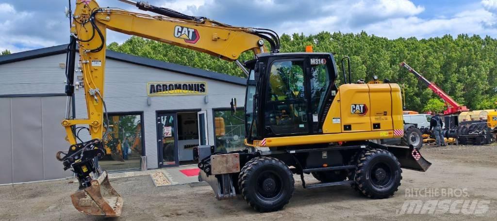 CAT 314 Escavatori gommati