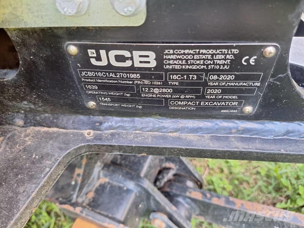 JCB 16 C-1 Miniescavatori
