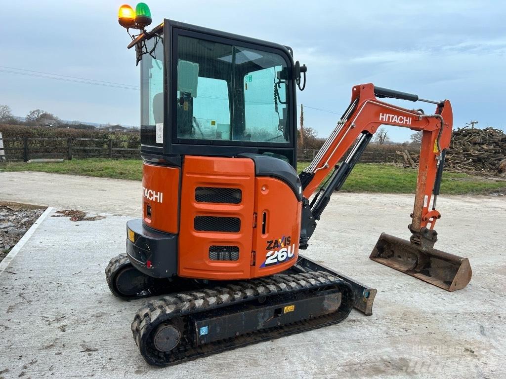 Hitachi ZX 26 U-6 Miniescavatori