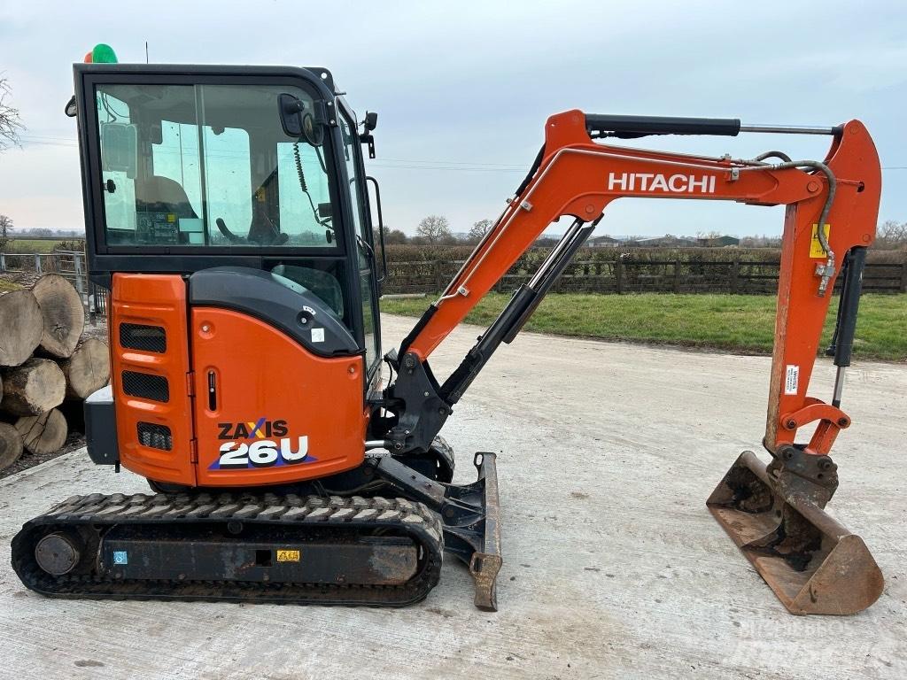 Hitachi ZX 26 U-6 Miniescavatori