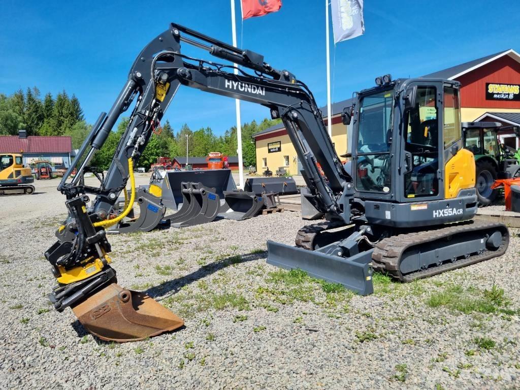 Hyundai HX 55 ACR Miniescavatori
