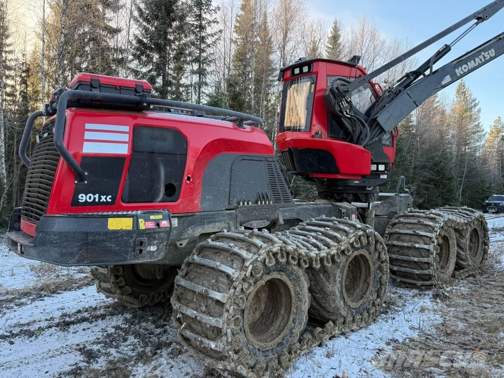 Komatsu 901 XC Abbattitrici, Disboscatrici