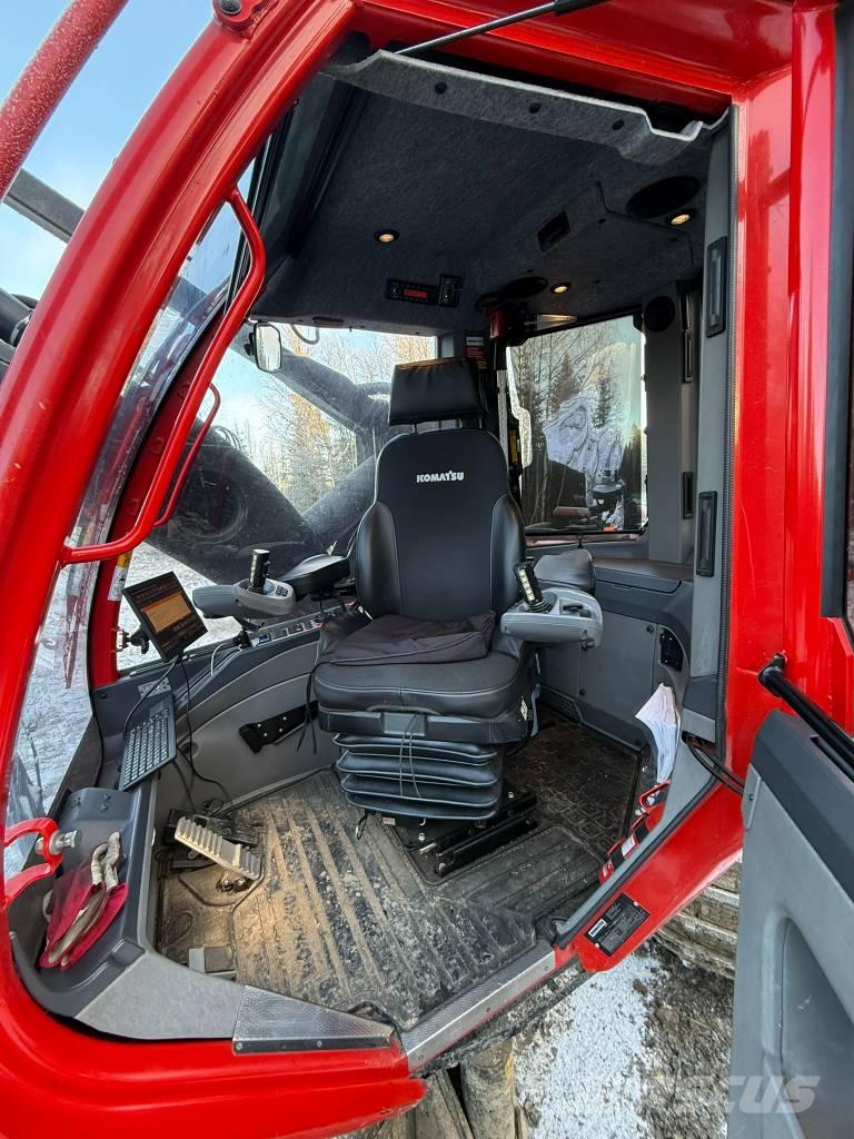 Komatsu 901 XC Abbattitrici, Disboscatrici