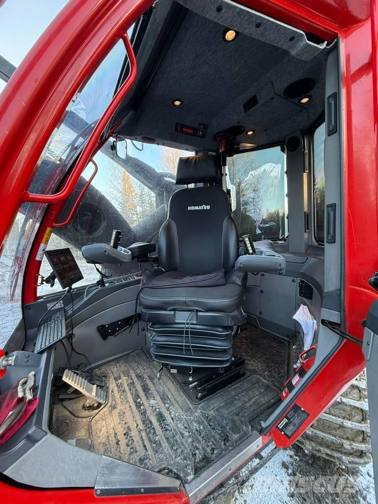 Komatsu 901 XC Abbattitrici, Disboscatrici