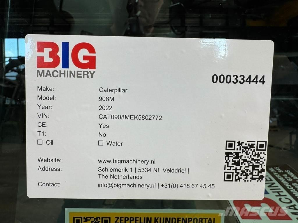 CAT 908M Pale gommate